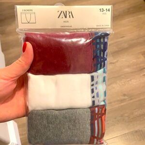 🎉last deal🎉Zara boys underwear set 3 boxers